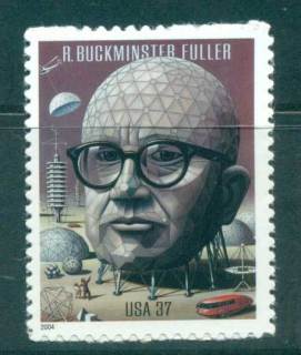 USA-2004-Sc3870-Buckminster-Fuller-MUH-lot53923