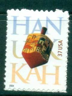 USA-2004-Sc3880-Hanukkah-MUH-lot53942