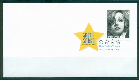 USA-2005-Sc3943-Greta-Garbo-FDC-lot33737