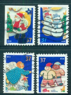 USA-2005-Sc3953-6-Christmas-Cookies-die-cut-10-jpg-75x11-ex-Booklet-FU-lot52580.jpg