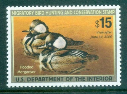 USA-2005-ScRW72-Federal-Duck-Stamp