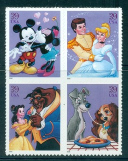 USA-2006-Sc4025-28-Disney-Characters-Blk-4-MUH-lot52610