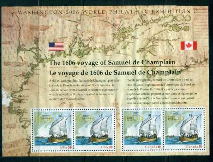 USA-2006-Sc4074-Samuel-de-Camplain-Sheet