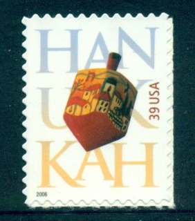 USA-2006-Sc4118-Hanukkah-MUH-lot52625