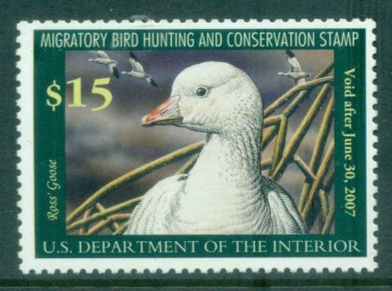 USA-2006-ScRW73-Federal-Duck-Stamp