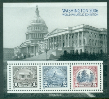 USA-2006-Washington-World-Philatelic-Exhibition-MS-MUH