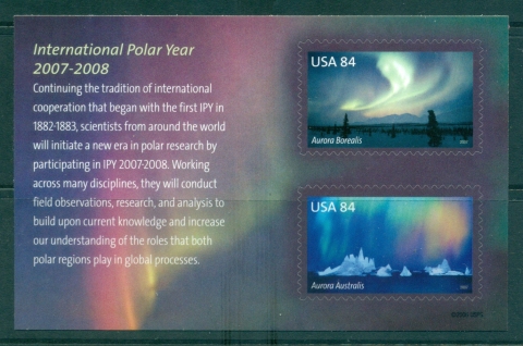 USA-2007-Sc4123-Polar-Year-MS-MUH-lot33756