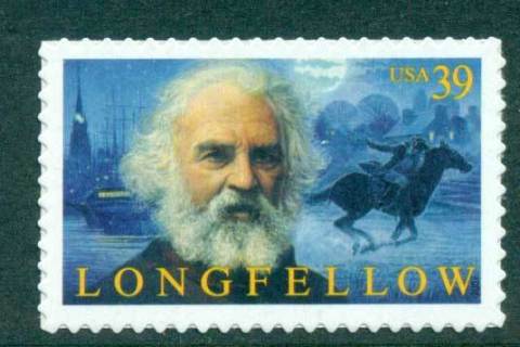 USA-2007-Sc4124-Henry-Wadsworth-Longfellow-MUH-lot52641