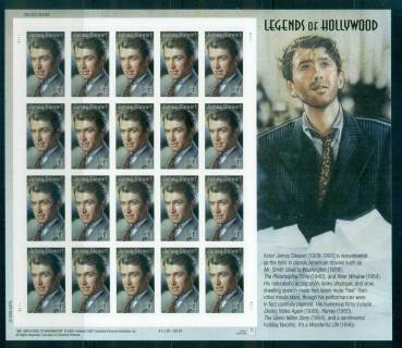 USA-2007-Sc4197-James-Stewart-Sheetlet-20-MUH-lot52889