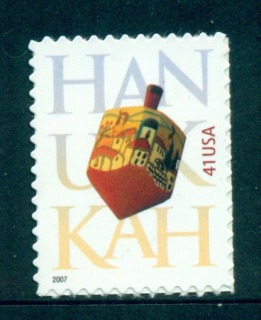 USA-2007-Sc4219-Hanukkah-MUH-lot52911