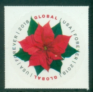 USA-2018-Holiday-Stamp-Poinsettia-MUH