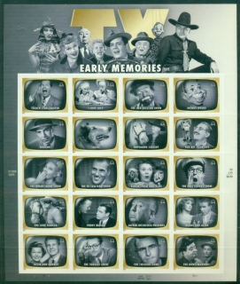 USA-2009-TV-Early-Memories-pane-MUH-XL-Shipping