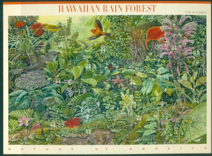 USA-2010-Nature-of-America-Hawaiian-Rainforest-pane-MUH-XL-Shipping