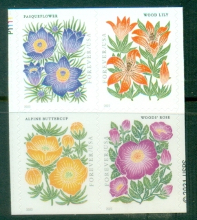 USA-2022-Mountain-Flowers-double-sided-MUH