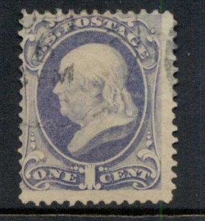 USA-1870-71-Sc145-1c-Franklin