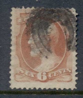 USA-1873-Sc159-6c-Lincoln