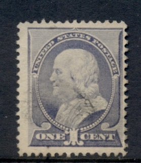 USA-1887-Sc212-1c-Franklin-FU-2