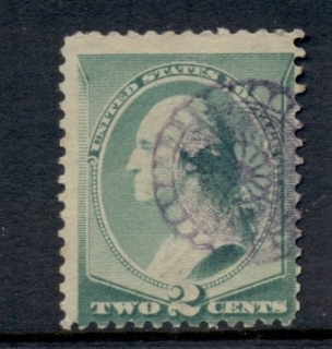 USA-1887-Sc213-2c-Washington-FU