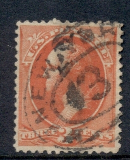 USA-1887-Sc214-3c-Jackson-Vermillion-FU