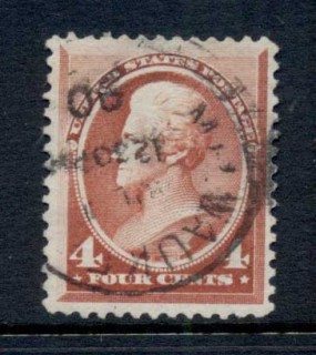 USA-1888-Sc215-4c-Jackson-Carmine-FU-2