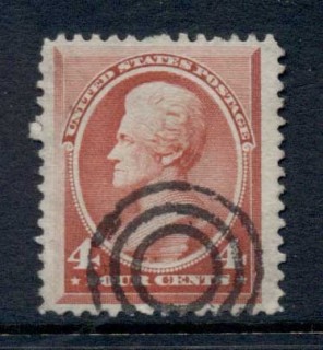 USA-1888-Sc215-4c-Jackson-Carmine-FU