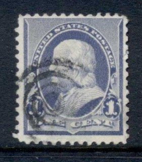 USA-1890-93-Sc219-Franklin-1c-FU