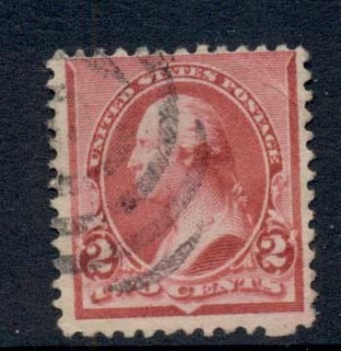 USA-1890-93-Sc220c-Washington-2c-Cap-on-Both-2-FU-2