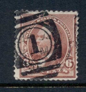 USA-1890-93-Sc224-Garfield-6c-FU-2