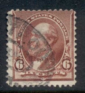 USA-1890-93-Sc224-Garfield-6c-FU_1