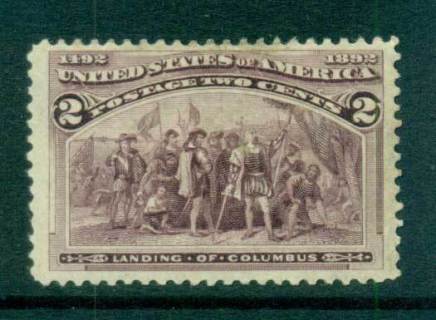 USA-1893-Sc231-2c-Columbian-Exposition-MH-lot67177