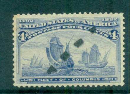 USA-1893-Sc233-4c-Columbian-Exposition-FU-lot67183