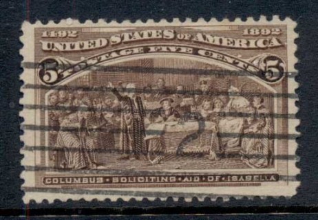 USA-1893-Sc234-Columbian-Expo