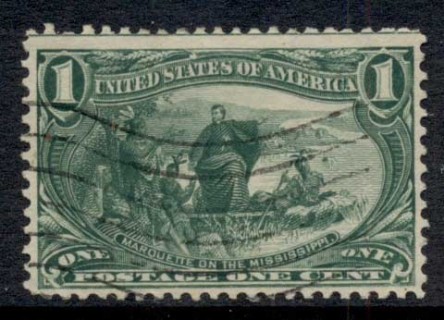 USA-1898-Sc285-1c-Trans-Mississippi-Exposition-FU