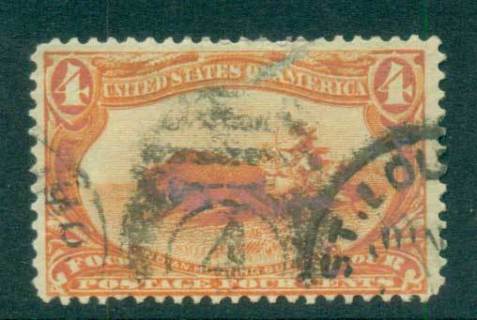 USA-1898-Sc287-4c-Trans-Mississippi-Exposition-FU-lot67204