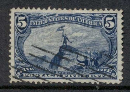 USA-1898-Sc288-5c-Trans-Mississippi-Exposition-FU-2