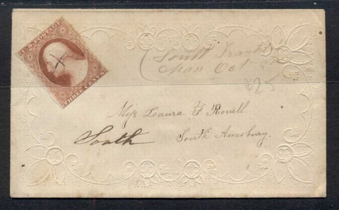 USA-1850s-Embossed-cover