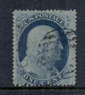 USA-1857-61-Sc24-1c-Franklin-FU