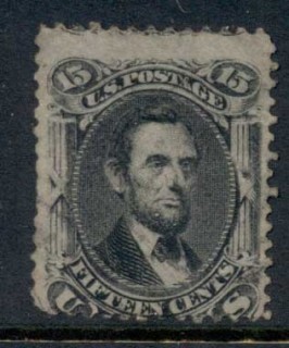 USA-1861-66-Sc77-15c-Lincoln-FU