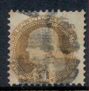 USA-1869-Sc112-1c-Franklin-FU-2