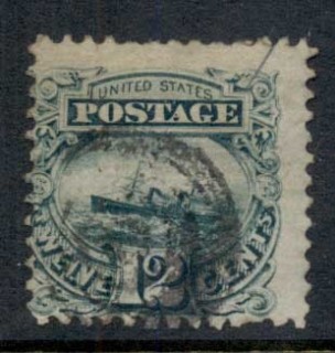 USA-1869-Sc117-12c-SS-Adriatic-FU