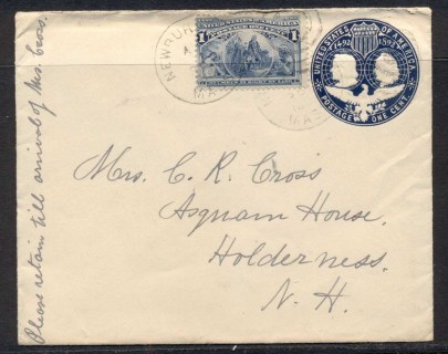 USA-1893-Uprated-1c-Columbian-cover-to-Holderness