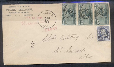 USA-1894-3x3c-Columbian-str-cover-to-St-Louis