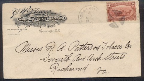 USA-1898-2c-Trans-Mississippi-Advertising-cover-Tobacco