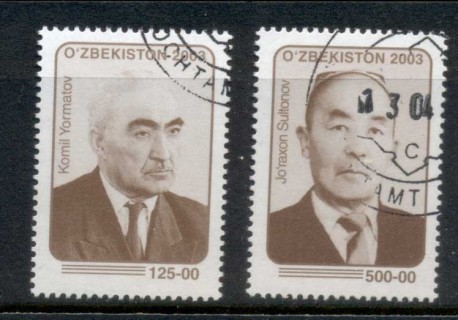 Uzbekistan-2003-Famous-Men-CTO