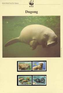 Vanuatu-1988 WWF Dugongs