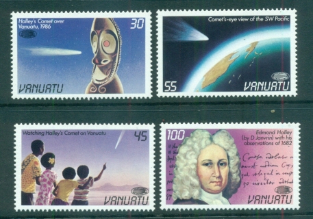 Vanuatu-1986-Halleys-Comet-MUH-lot70892