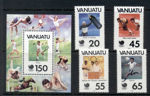 Vanuatu-1988-Summer-Olympics-Seoul-MS-MUH