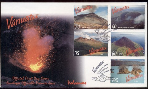 Vanuatu-1998-Volcanoes-FDC