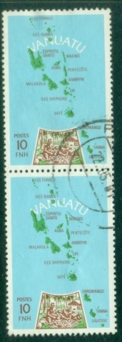 Vanuatu-1980-Pictorials-Maps-10c-pair-FU