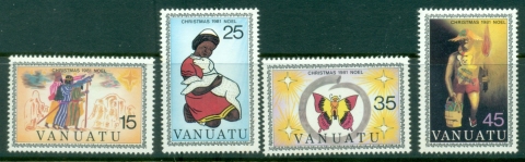 Vanuatu-1981-Xmas-Childrens-Drawings-MLH